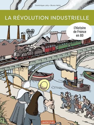 cover image of L'Histoire de France en BD--La révolution industrielle